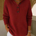 Florence™ | V-Neck Polo Sweater