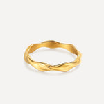 Modern Curved Design Ring