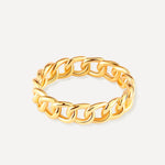 Elegant intertwined ring
