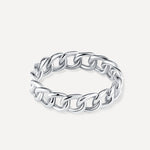 Elegant intertwined ring