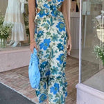 Yafit™ | Floral Dress with Ruffle Details