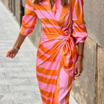 Amelia™ | Wrap Dress with Print