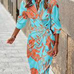 Amelia™ | Wrap Dress with Print