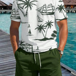 KZZ Summer Streetwear: Loose-Fit Casual Hip-Hop Set
