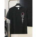 KZZ Men's Casual Short-Sleeve T-Shirt