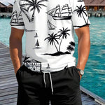 KZZ Summer Streetwear: Loose-Fit Casual Hip-Hop Set