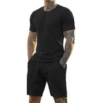 KZZ Men's Gym Set T-shirt