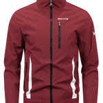 KZZ  Men's spliced contrasting letter racing jacket