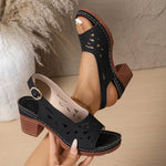 Lisya | Orthopedic Sandals with Low Heel
