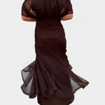 Florendra™ | Floral Print V-Neck Maxi Dress