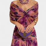 Florendra™ | Floral Print V-Neck Maxi Dress