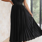 The Spark | Elegant Pleated Dress
