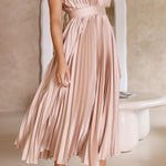 The Spark | Elegant Pleated Dress