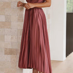 The Spark | Elegant Pleated Dress