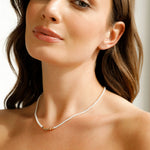 Fragmented Pearl Necklace