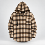 Westmere Plaid Hooded Overshirt