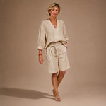 Set Marlowe™ with a Fluid Fit Shirt and Drawstring Waist Shorts