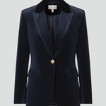 Women’s Blazer with Lapels and Single Button