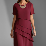 Georgia Mitchell | Layered Midi Dress For Women