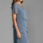 Georgia Mitchell | Layered Midi Dress For Women