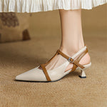 Women's Leather Mary Jane Heels | Secure Refined Fit