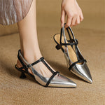 Women's Leather Mary Jane Heels | Secure Refined Fit
