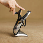 Women's Leather Mary Jane Heels | Secure Refined Fit