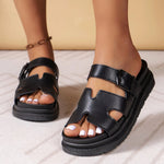 Women's Premium Leather Sandals | Refined All-Day Comfort Fit