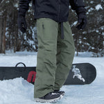 Winter Outdoor Down-filled Warm Windproof Waterproof Ski Pants