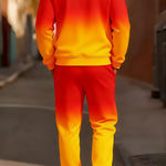 KZZ Stylish Ombre Activewear Set
