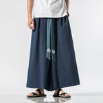 Cotton Linen Casual Wide Leg Harem Pants