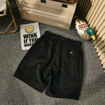 Wide-leg Casual Cotton Shorts