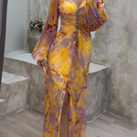 Amelia™ | Chic V-Neck Dress