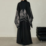 Warm Double-layer Knitted Shawl