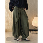 Women's Boho Flowy Draped Loose Harem Pants