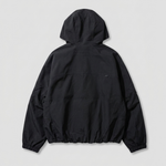 Loose-fit Cropped Hooded Jacket with 3D Tailoring