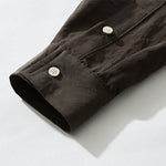 Casual Oversized Faux Two-piece Shirt