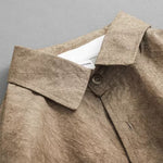 Retro Irregular Placket Casual Shirt