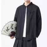 Double-layer Collar Loose Casual Shirt