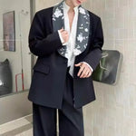 3D Lace Floral Stylish Blazer