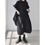 Women's Wide-leg Loose Casual Mid-length Trousers