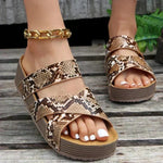 AIRA | BROWN COMFORT SANDALS