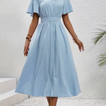 "La Scintilla | Elegant Polka Dot Dress Élisa" can be rewritten as:

"La Scintilla | Chic Polka Dot Dress Élisa"
