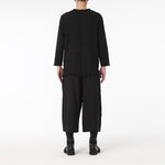 Loose Casual Cropped Pants