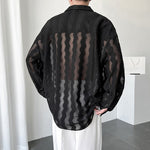 Lace Cutout Shirt