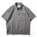 Textured Collared Polo Shirt