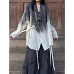 Taoist Robe Tie-dye Shirt