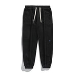 Elastic Waist Corduroy Casual Pants