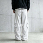 Japanese Lightweight Drawstring Straight-leg Casual Pants