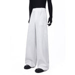 Starry  Hot-Fix Rhinestone Detail Casual Trousers